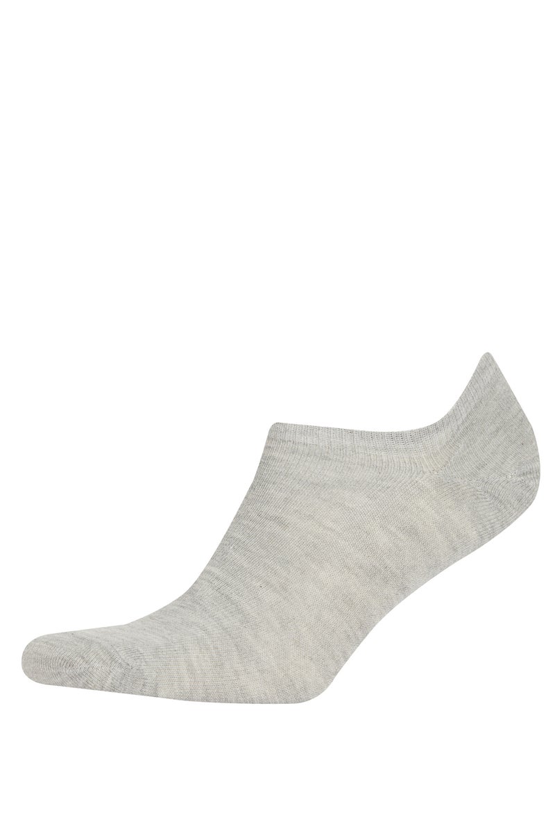 DeFacto Multicolour Man Men's Cotton 3-pack Sneaker Socks Casual - Image 4